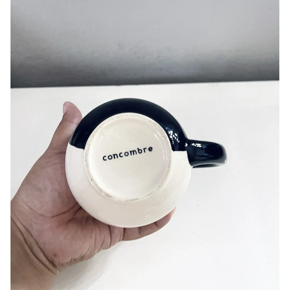 Black Kitty Cat Concombre‎ Coffee Tea Mug